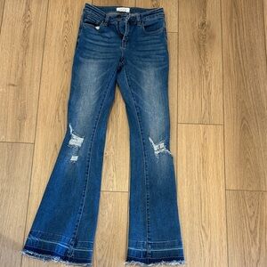 Nature denim flare jeans size 4/5